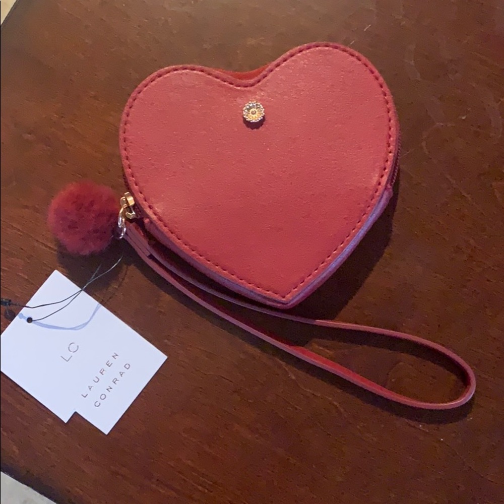Lauren Conrad Heart shapes Wristlet